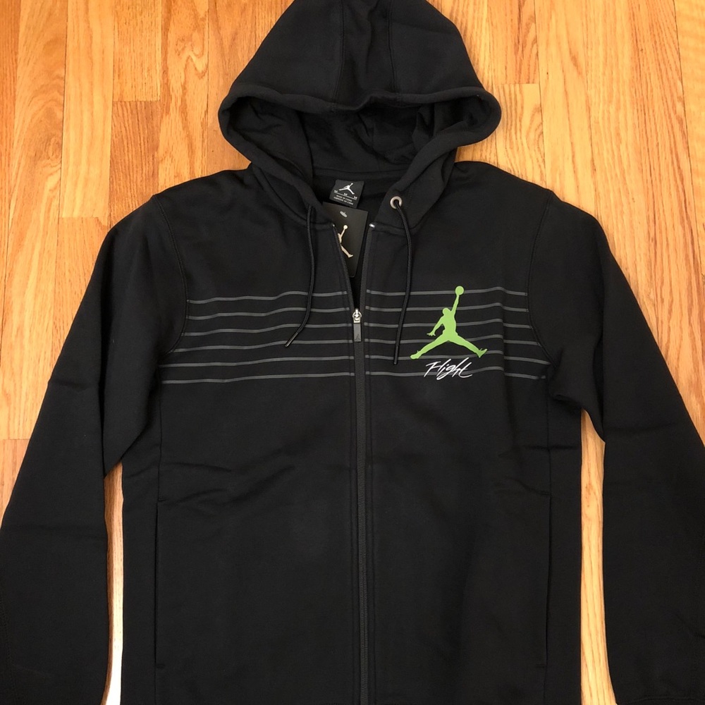 Air Jordan Flight Graphic Fleece Full Zip Hoodie